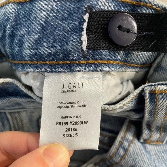 John Galt / Brandy Melville carpenter jeans Light Blue Straight Leg Jeans - Picture 4 of 11